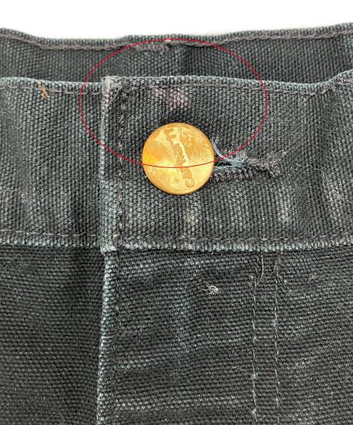 CarHartt（カーハート）CarHartt (カーハート) ダブルニーペインターパンツ　00s USA製 ブラック サイズ:Lの古着・服飾アイテム