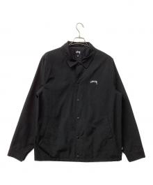 stussy（ステューシー）の古着「コーチジャケット」｜ブラック