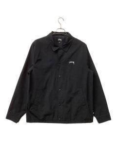 Soph STUSSY コラボ　ブラック コーチジャケット 中古・古着通販】stussy (ステューシー) SOPH. (ソフ) コーチ