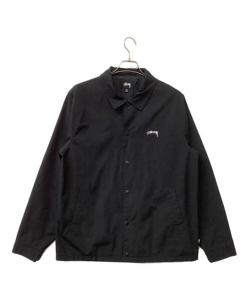 stussy（ステューシー）stussy (ステューシー) コーチジャケット ブラック サイズ:Mの古着・服飾アイテム