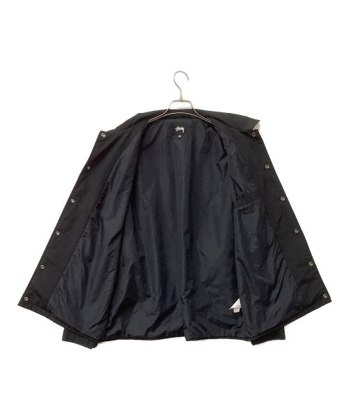 stussy（ステューシー）stussy (ステューシー) コーチジャケット ブラック サイズ:Mの古着・服飾アイテム