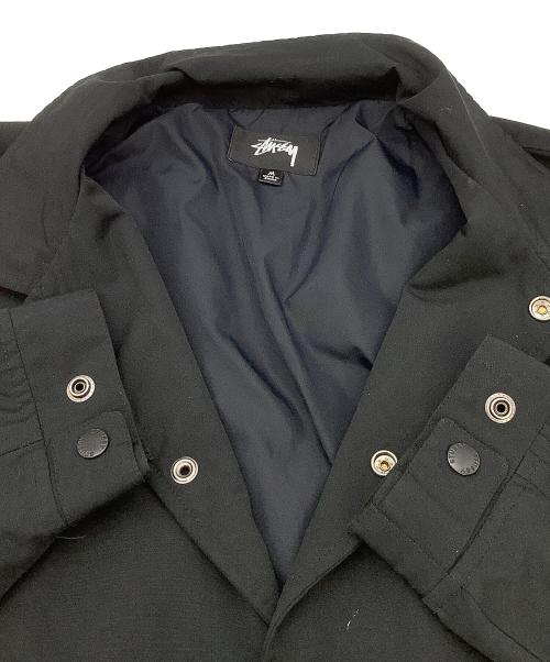 stussy（ステューシー）stussy (ステューシー) コーチジャケット ブラック サイズ:Mの古着・服飾アイテム