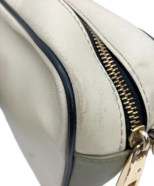 MARC JACOBS（マークジェイコブス）MARC JACOBS (マークジェイコブス) ショルダーバッグ ベージュ×ブラックの古着・服飾アイテム