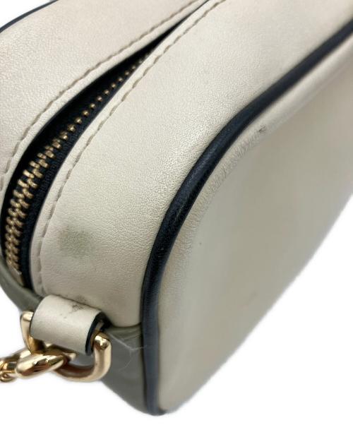 MARC JACOBS（マークジェイコブス）MARC JACOBS (マークジェイコブス) ショルダーバッグ ベージュ×ブラックの古着・服飾アイテム