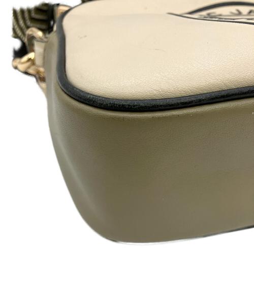 MARC JACOBS（マークジェイコブス）MARC JACOBS (マークジェイコブス) ショルダーバッグ ベージュ×ブラックの古着・服飾アイテム