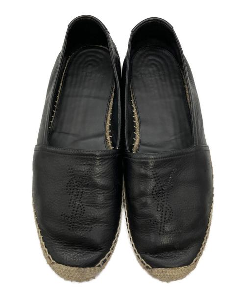 Saint Laurent Paris（サンローランパリ）Saint Laurent Paris (サンローランパリ) エスパドリーユ ブラック サイズ:42の古着・服飾アイテム