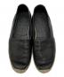 中古・古着 Saint Laurent Paris (サンローランパリ) エスパドリーユ ブラック サイズ:42：16000円