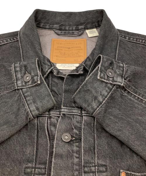 LEVI'S PReMIUM（リーバイス プレミアム）LEVI'S PReMIUM (リーバイス プレミアム) デニムジャケット　TYPE1　TRUCKER　JACKET ブラック サイズ:Lの古着・服飾アイテム