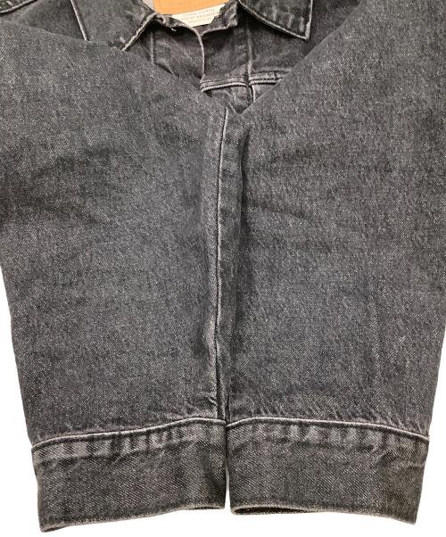 LEVI'S PReMIUM（リーバイス プレミアム）LEVI'S PReMIUM (リーバイス プレミアム) デニムジャケット　TYPE1　TRUCKER　JACKET ブラック サイズ:Lの古着・服飾アイテム