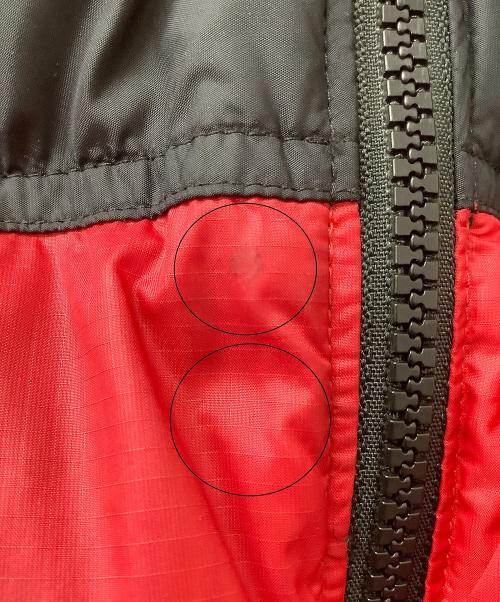 THE NORTH FACE（ザ ノース フェイス）THE NORTH FACE (ザ ノース フェイス) ダウンジャケット　ヌプシ レッド サイズ:Lの古着・服飾アイテム