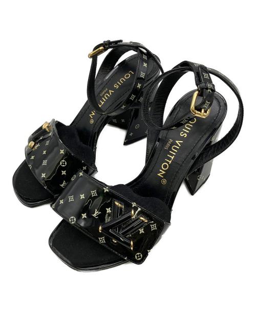 LOUIS VUITTON（ルイ ヴィトン）LOUIS VUITTON (ルイ ヴィトン) シェイクサンダル シェイクライン ブラック サイズ:36の古着・服飾アイテム