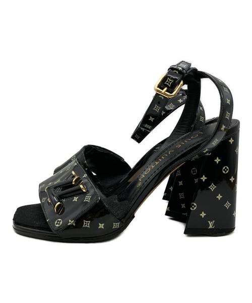 LOUIS VUITTON（ルイ ヴィトン）LOUIS VUITTON (ルイ ヴィトン) シェイクサンダル シェイクライン ブラック サイズ:36の古着・服飾アイテム