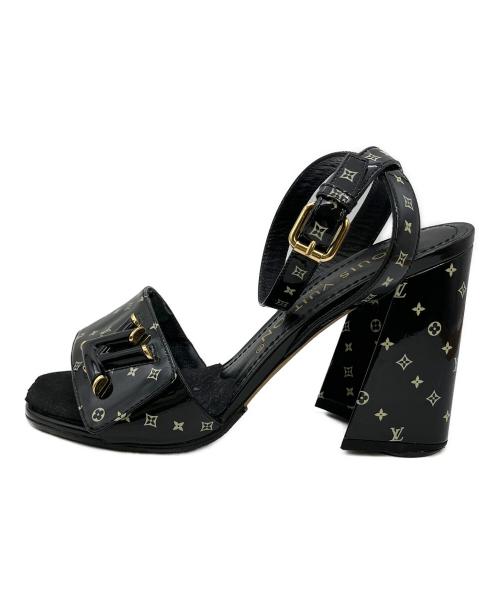 LOUIS VUITTON（ルイ ヴィトン）LOUIS VUITTON (ルイ ヴィトン) シェイクサンダル シェイクライン ブラック サイズ:36の古着・服飾アイテム