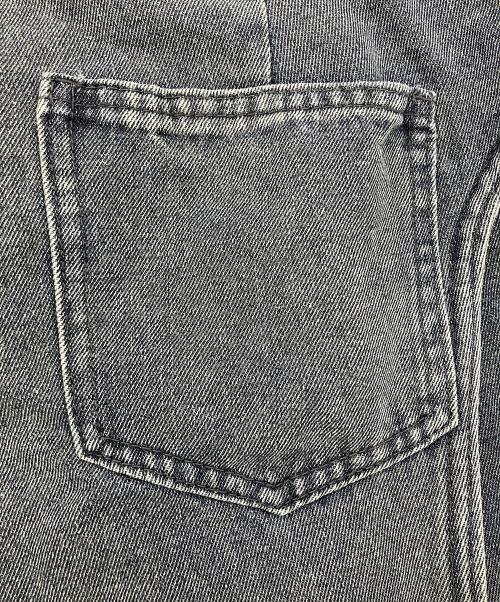 mideal（マイディール）mideal (マイディール) カットアウトデニムワイドパンツ インディゴ サイズ:Mの古着・服飾アイテム