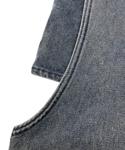 mideal（マイディール）mideal (マイディール) カットアウトデニムワイドパンツ インディゴ サイズ:Mの古着・服飾アイテム