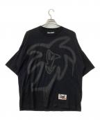 Palm Angelsパーム エンジェルス）の古着「半袖カットソー グラフィティ プリント Tシャツ」｜ブラック