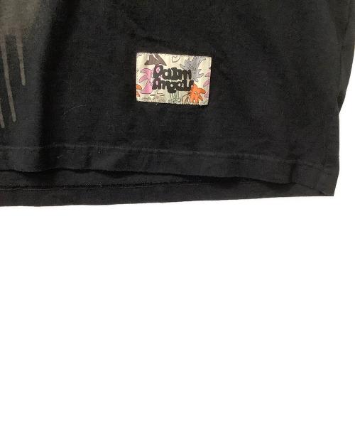 Palm Angels（パーム エンジェルス）Palm Angels (パーム エンジェルス) 半袖カットソー グラフィティ プリント Tシャツ ブラック サイズ:Sの古着・服飾アイテム