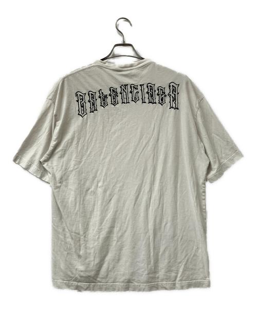 BALENCIAGA（バレンシアガ）BALENCIAGA (バレンシアガ) 半袖カットソー　18SS ホワイト サイズ:Lの古着・服飾アイテム