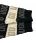 中古・古着 UGG (アグ) Graphic Logo Cardigan ブラック×ホワイト サイズ:M：8000円