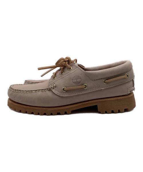 Timberland（ティンバーランド）Timberland (ティンバーランド) デッキシューズ 3アイ ハンドソーン ボート シューズ ブラウン サイズ:JP 25の古着・服飾アイテム