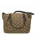 COACH (コーチ) 2WAYバッグ シグネチャー ベージュ：7000円