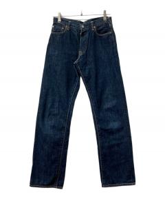中古・古着通販】SAPEur (サプール) ワイドデニムパンツ ブルー サイズ