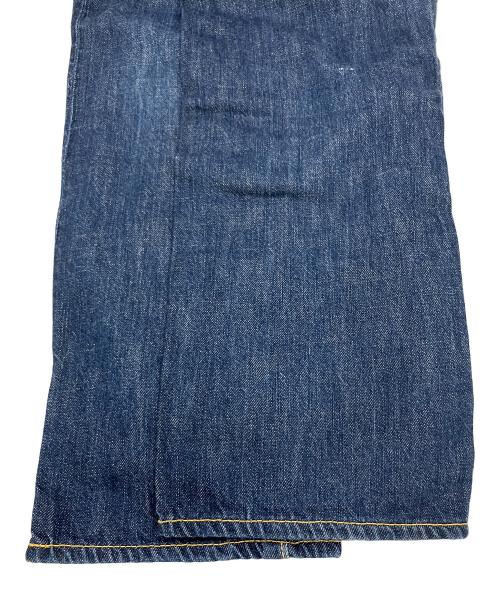 EVISU（エヴィス）EVISU (エヴィス) デニムパンツ　donna　ハート刺繍 ブルー サイズ:Sの古着・服飾アイテム
