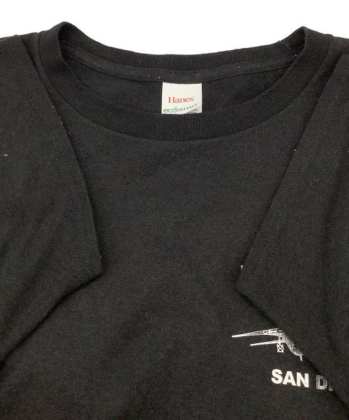 Hanes（ヘインズ）Hanes (ヘインズ) 半袖カットソー TOP GUN 30th 映画記念Tシャツ Kansas City Barbeque ブラック サイズ:Mの古着・服飾アイテム