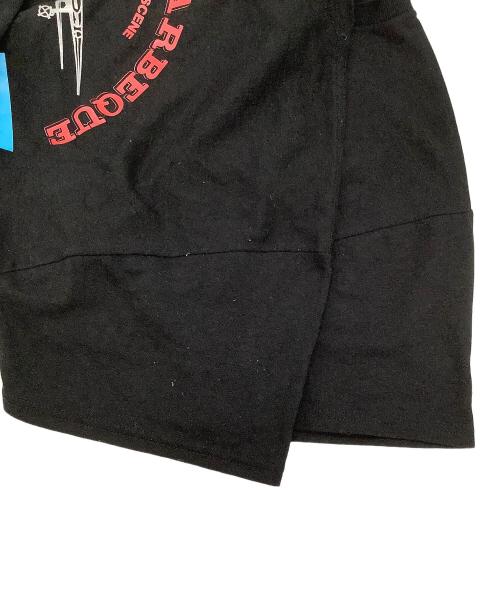 Hanes（ヘインズ）Hanes (ヘインズ) 半袖カットソー TOP GUN 30th 映画記念Tシャツ Kansas City Barbeque ブラック サイズ:Mの古着・服飾アイテム