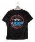 Hanes (ヘインズ) 半袖カットソー TOP GUN 30th 映画記念Tシャツ Kansas City Barbeque ブラック サイズ:M：8000円