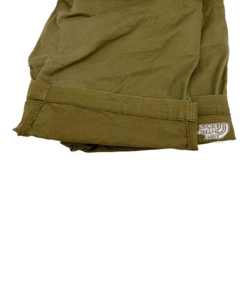 THE NORTH FACE（ザ ノース フェイス）THE NORTH FACE (ザ ノース フェイス) ハーフパンツ コットンオックスライトショーツ オリーブ サイズ:Mの古着・服飾アイテム