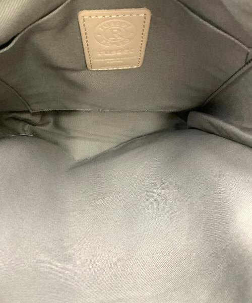 russet（ラシット）russet (ラシット) バッグ バケツ型ショルダーバッグ ブラウン×グレーの古着・服飾アイテム