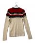 VALENTINO (ヴァレンティノ) 厚手ニット レッド×ブラック×アイボリー サイズ:S：8000円