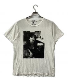 Hysteric Glamour×courtney love（ヒステリックグラマー×コートニーラブ）の古着「半袖カットソー ANDY WARHOL プリントTシャツ」｜ホワイト