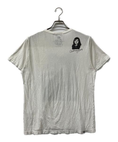 Hysteric Glamour（ヒステリックグラマー）Hysteric Glamour (ヒステリックグラマー) courtney love (コートニーラブ) 半袖カットソー ANDY WARHOL プリントTシャツ ホワイト サイズ:Lの古着・服飾アイテム