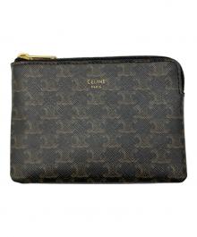CELINE（セリーヌ）の古着「コインパース トリオンフキャンバス」｜ブラウン