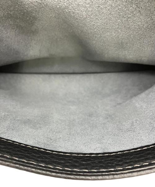 TSUCHIYA KABAN（ツチヤカバン）TSUCHIYA KABAN (ツチヤカバン) フラップショルダーバッグ　トーンオイルヌメ ブラックの古着・服飾アイテム
