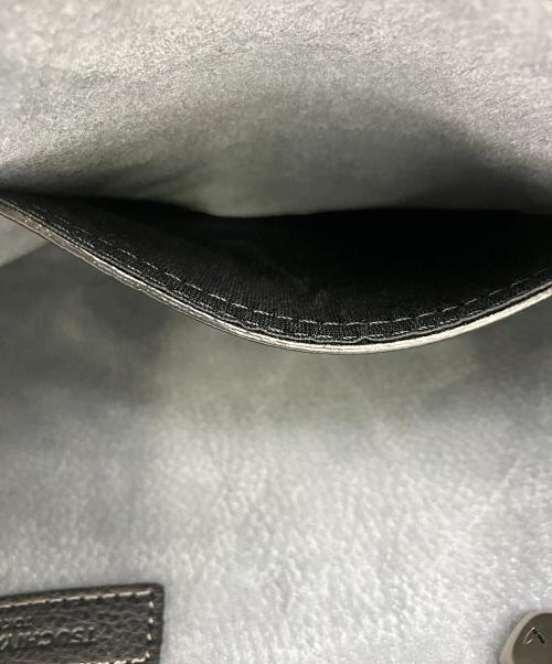 TSUCHIYA KABAN（ツチヤカバン）TSUCHIYA KABAN (ツチヤカバン) フラップショルダーバッグ　トーンオイルヌメ ブラックの古着・服飾アイテム