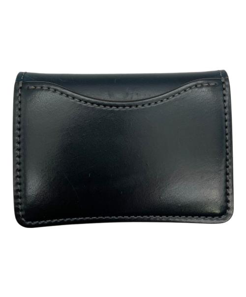 WILDSWANS（ワイルドスワンズ）WILDSWANS (ワイルドスワンズ) コインケース SADDLE PULL UP / TONGUE ブラックの古着・服飾アイテム