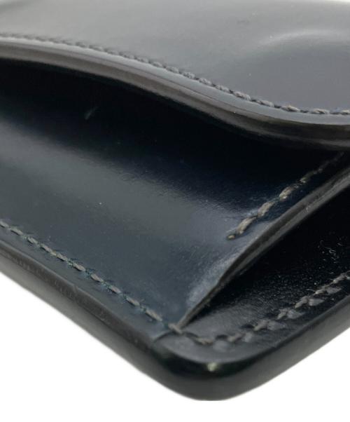WILDSWANS（ワイルドスワンズ）WILDSWANS (ワイルドスワンズ) コインケース SADDLE PULL UP / TONGUE ブラックの古着・服飾アイテム