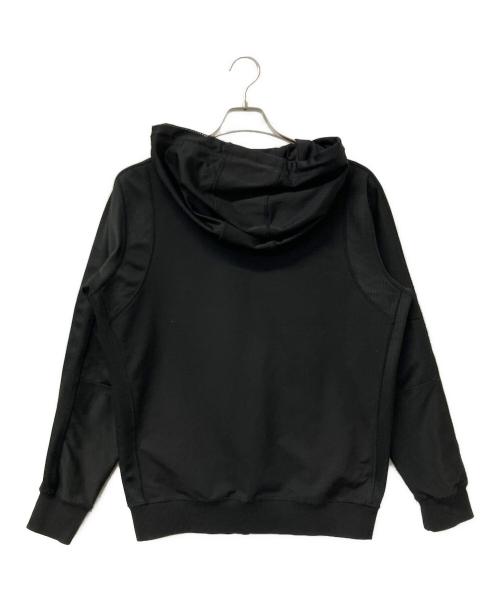 DIESEL（ディーゼル）DIESEL (ディーゼル) パーカー メッシュジップパーカー ブラック サイズ:Mの古着・服飾アイテム
