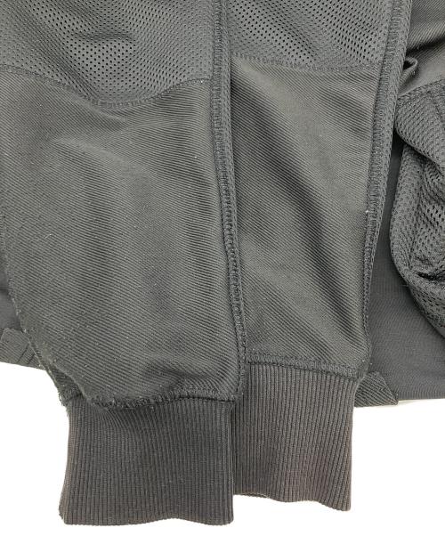 DIESEL（ディーゼル）DIESEL (ディーゼル) パーカー メッシュジップパーカー ブラック サイズ:Mの古着・服飾アイテム