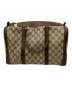 GUCCI（グッチ）の古着「ハンドバッグ　製造番号なし 」｜ブラウン×ベージュ