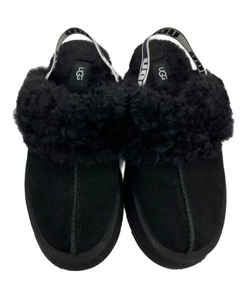 UGG（アグ）UGG (アグ) プラットフォームサンダル Funkette ブラック サイズ:JAPAN 25の古着・服飾アイテム
