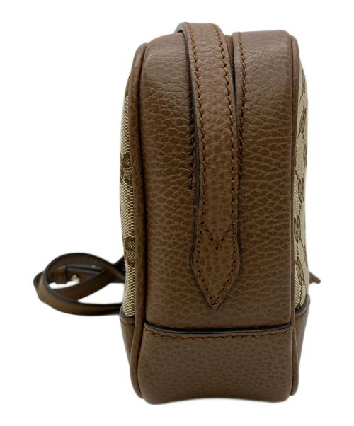 GUCCI（グッチ）GUCCI (グッチ) ブリーGGキャンバスショルダーバッグ ブラウンの古着・服飾アイテム