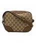 GUCCI（グッチ）の古着「ブリーGGキャンバスショルダーバッグ」｜ブラウン