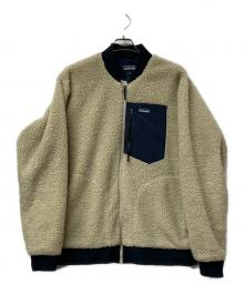 Patagonia（パタゴニア）の古着「ボアジャケット Retro-X Bomber Jacket 」｜ブラウン×ネイビー