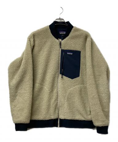 【倉吉店】 中古 patagonia | パタゴニア その他アウター Retro-X BOMBER Jacket レトロX ボンバージャケット ボアジャケット 22830FA19 ベージュ サイズ：L 【92】 中古・古着通販】Patagonia (パタゴニア) ボアジャケット Retro-X