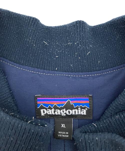 Patagonia（パタゴニア）Patagonia (パタゴニア) ボアジャケット Retro-X Bomber Jacket  ブラウン×ネイビー サイズ:XLの古着・服飾アイテム