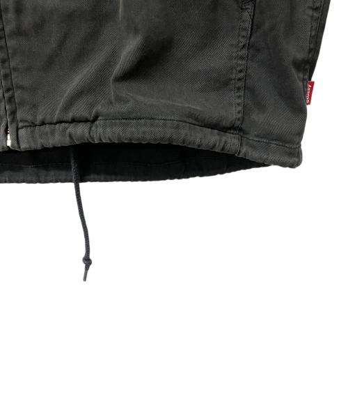 stussy（ステューシー）stussy (ステューシー) パーカー ジップパーカー ブラック サイズ:XLARGEの古着・服飾アイテム